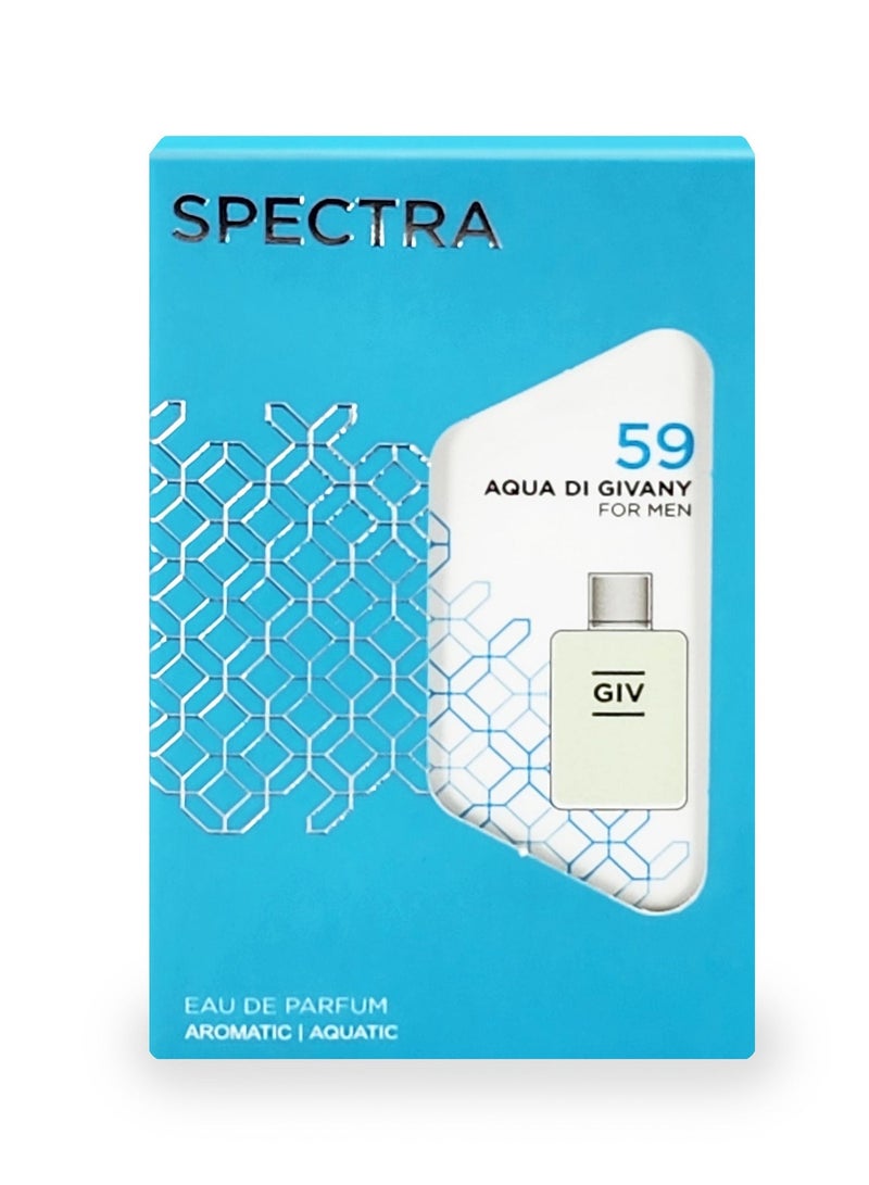 Spectra Pocket 059 Aqua Di Givany Eau De Parfum For Men - 18ml - Image 3